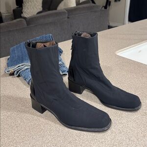 Donald J. Pliner Black Heeled Boots